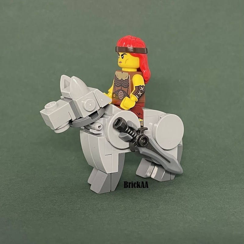 Lego Wolf rider