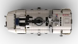 Space Force Lunar Tank with functional cannon
