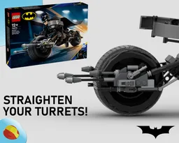 76273 Straight Turrets: Batpod Mod