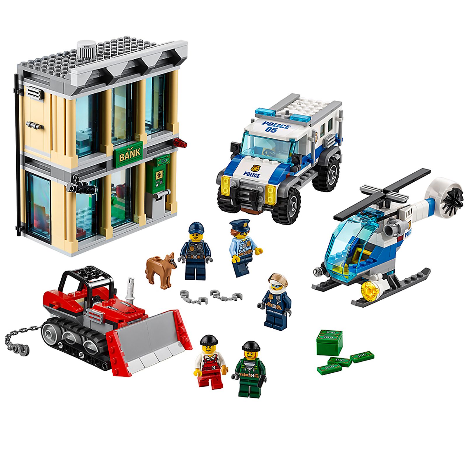 Lego Bulldozer Break-In