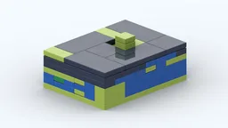 Alpha II - Level 6 Puzzle Box \w 3 Frankenbricks
