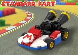 Standard Kart (MK8) Minifigure Scale