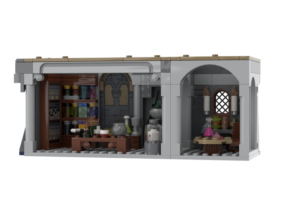 Lego Potions Class & Professor's Office - Hogwart's Modular