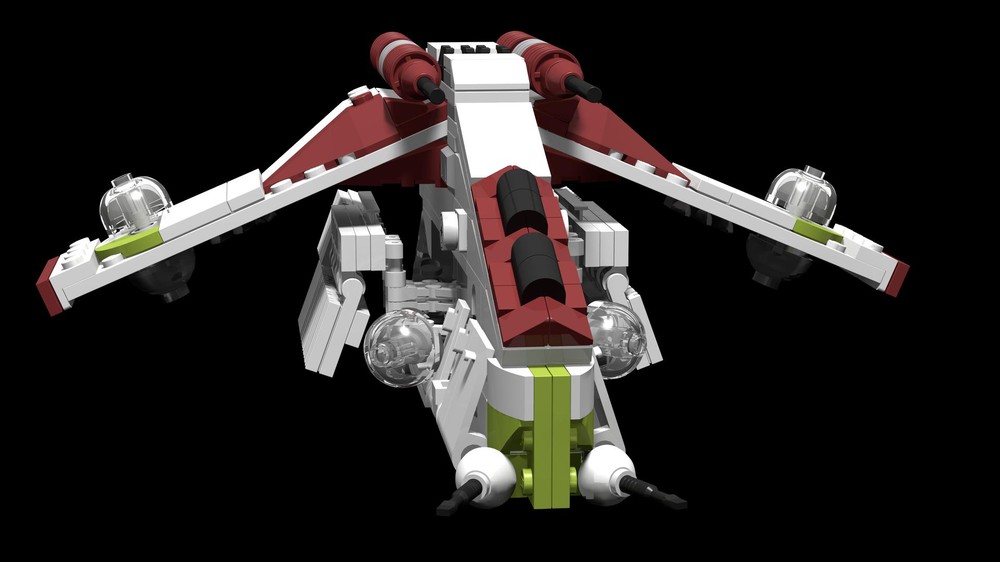 Lego Republic Gunship (First Battle of Geonosis)