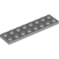 Plate 2 x 8 / Light Bluish Gray