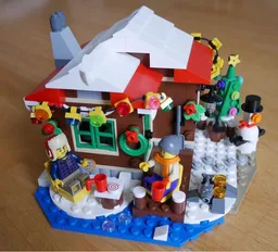 31048 Christmas Lakeside Lodge