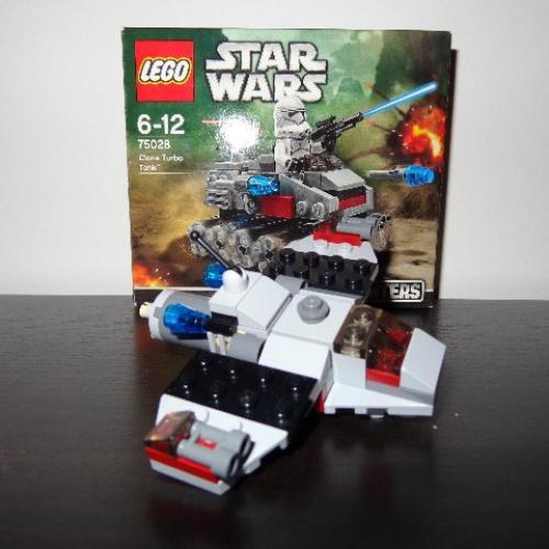 Lego 75028 mini clone shuttle plane