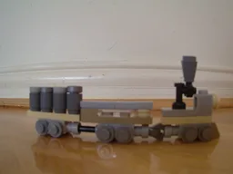 old style cargo and passenger train