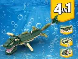 31121 Sea Dinosaur Mosasaur Alternative Build