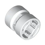 Wheel 8 x 9 with Hole Notched for Wheels Holder Pin / White