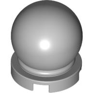 Lego Equipment Crystal Ball Globe 2 x 2 x 2 / Light Bluish Gray