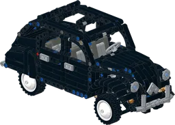 Citroen 2CV Black