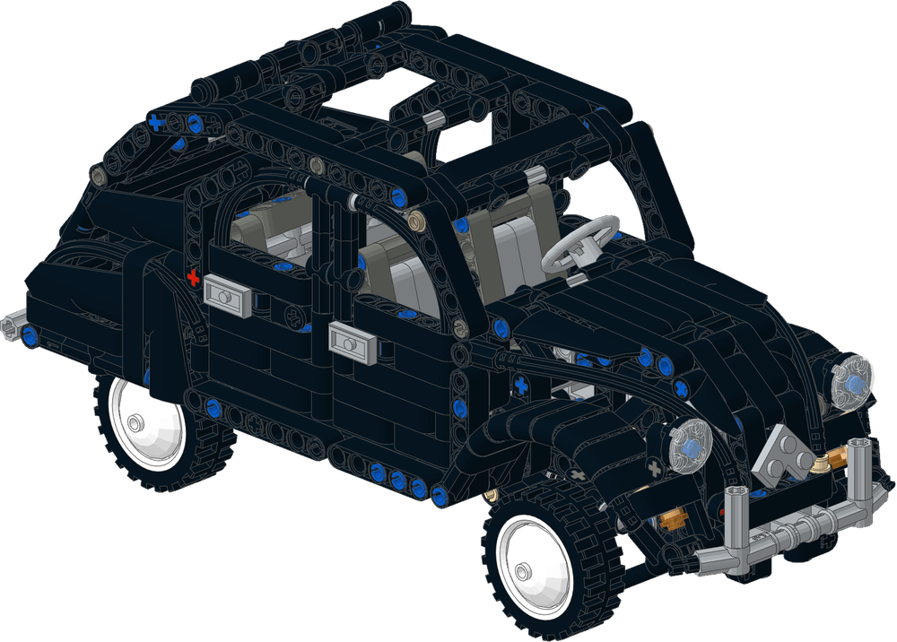 Lego Citroen 2CV Black