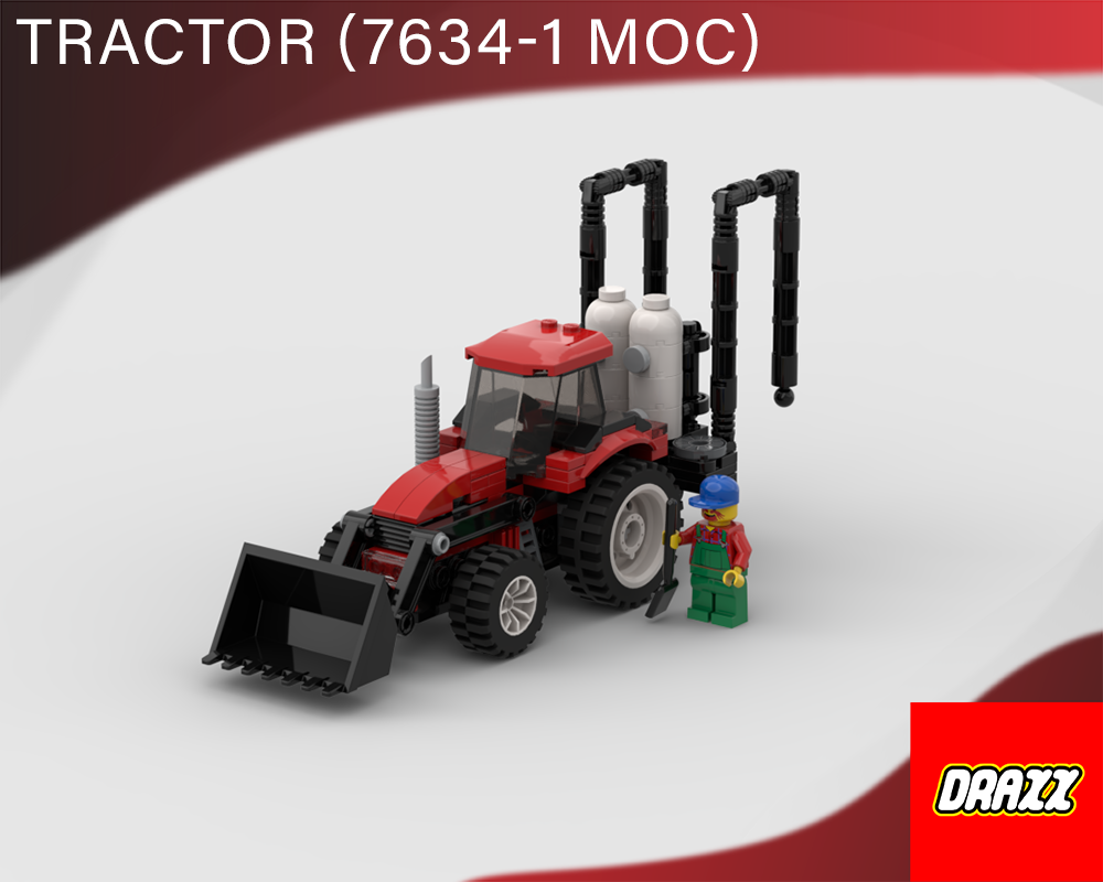 Lego 7634-1 Tractor MOC