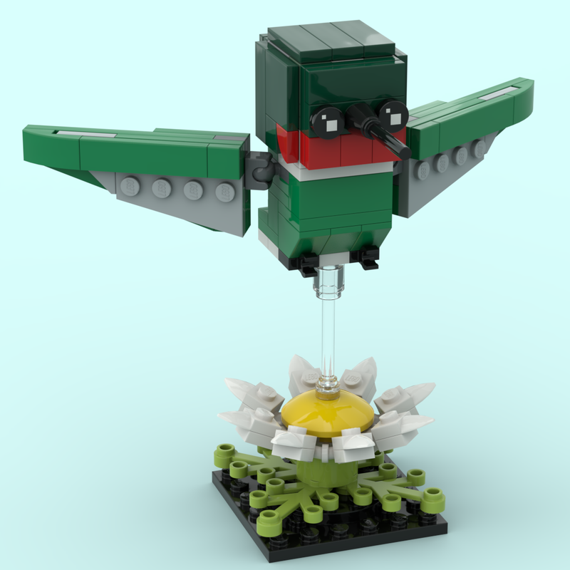 Lego Ruby-Throated Hummingbird