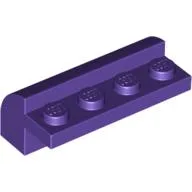 Brick Curved 2 x 4 x 1 1/3 / Dark Purple