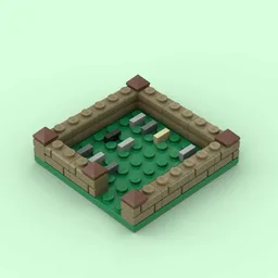 Micro cimetiere graveyard