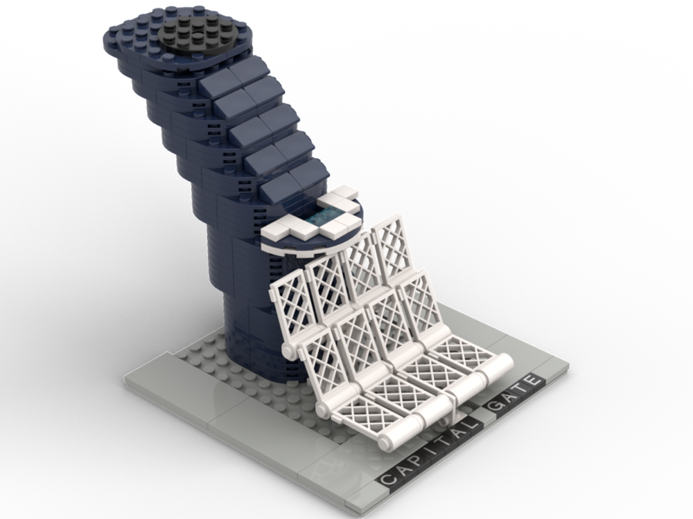 Lego Capital gate 1:1000