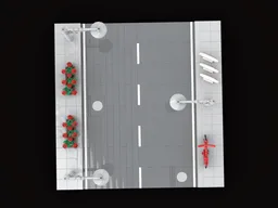 straight road