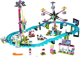 Amusement Park Roller Coaster
