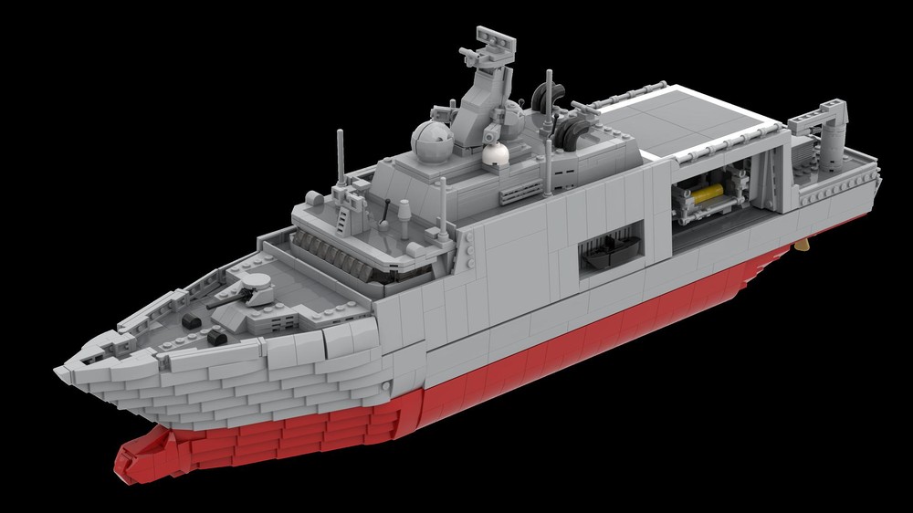 Lego Dutch Navy City-class mine countermeasures vessel