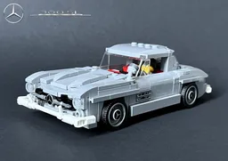 Mercedes 300 SL - Speed Champions 8 Studs wide