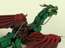 Medieval Dragon Saddle