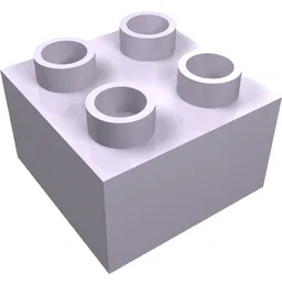 Duplo Brick 2 x 2 / Lavender