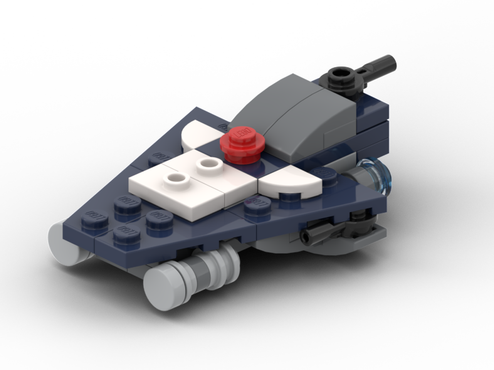 Lego Anakin's Modified Starfighter (from CW 2003)
