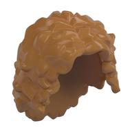 Lego Hair Long Tousled with Center Part / Medium Nougat