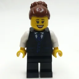 Hotel Clerk, Black Suit