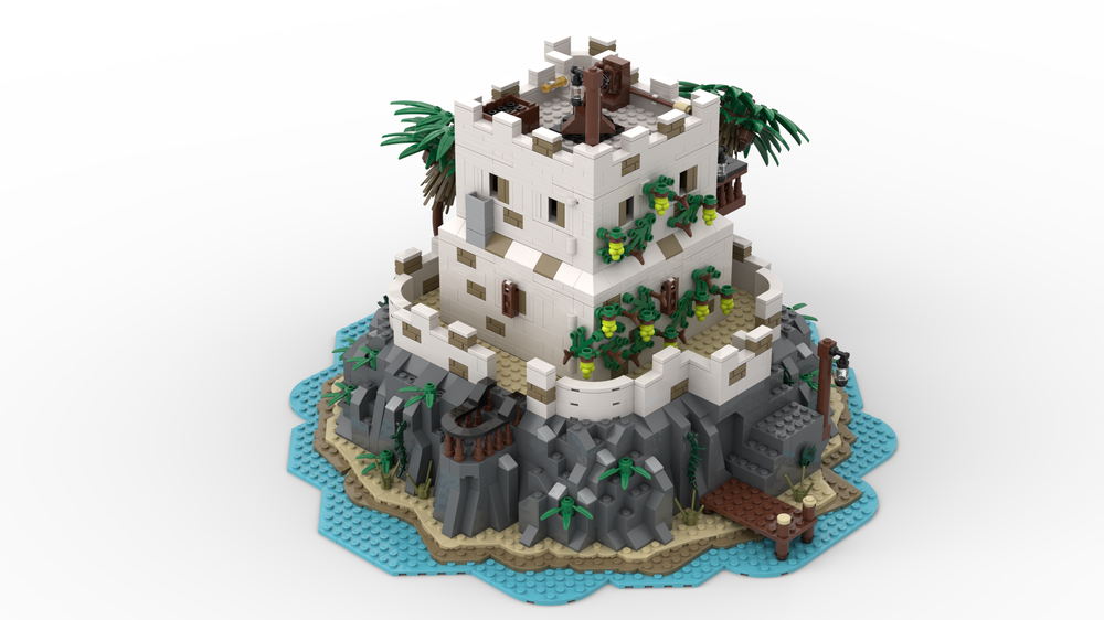 Lego Gouverneursinsel Gefängnis-Insel