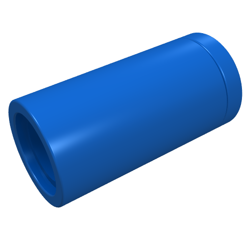 Lego Technic Pin Connector Round [No Slot] / Blue