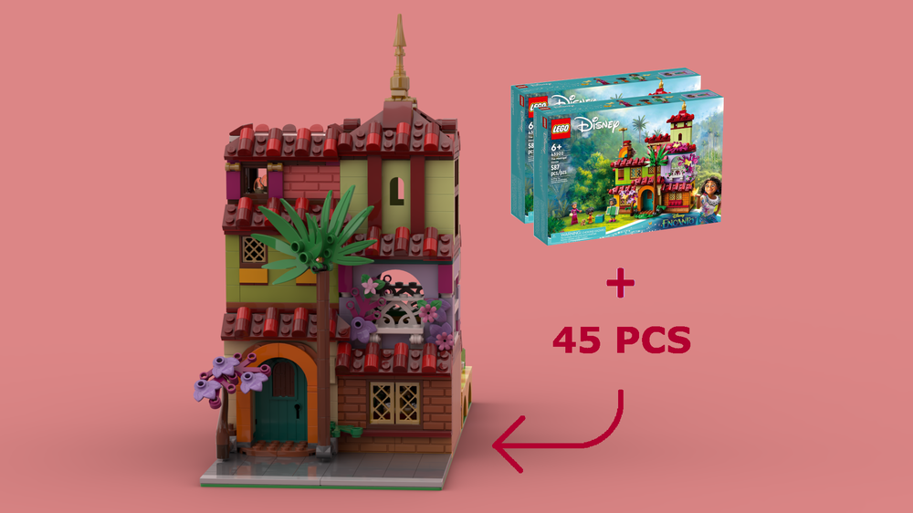 Lego Madrigal Apartment Modular Building
