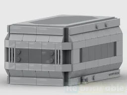 Sci-Fi Shipping Crate / Sci-fi prop for MOCs