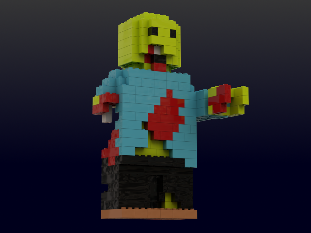 Lego Big Minifig Zombie