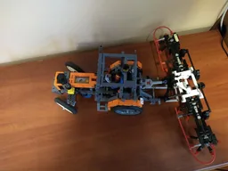 Four-rotor mounted tedder