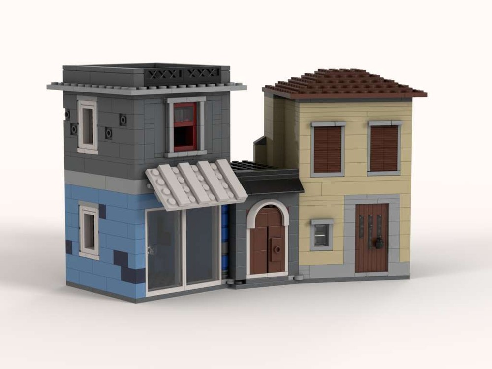Lego Hinge buildings