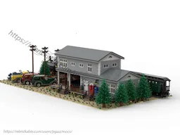 Large Train Station