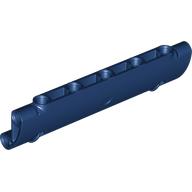 Lego Technic Panel Curved 11 x 3 with 2 Pin Holes through Panel Surface / Dark Blue