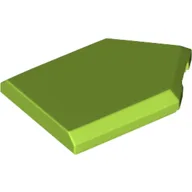 Tile Special 2 x 3 Pentagonal / Lime