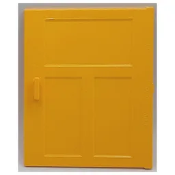 Duplo Door 1 x 4 x 4 / Yellow