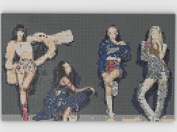 BLACKPINK Mosaic LEGO Art