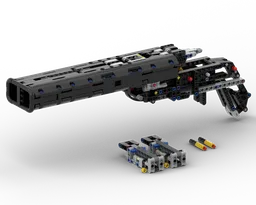 lego 42111 moc double barrel shotgun
