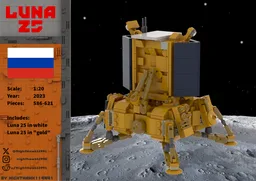 Luna 25 1:20 (Russian Moon Lander)