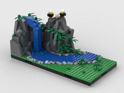 Waterfall | Modular Fairy Tale world