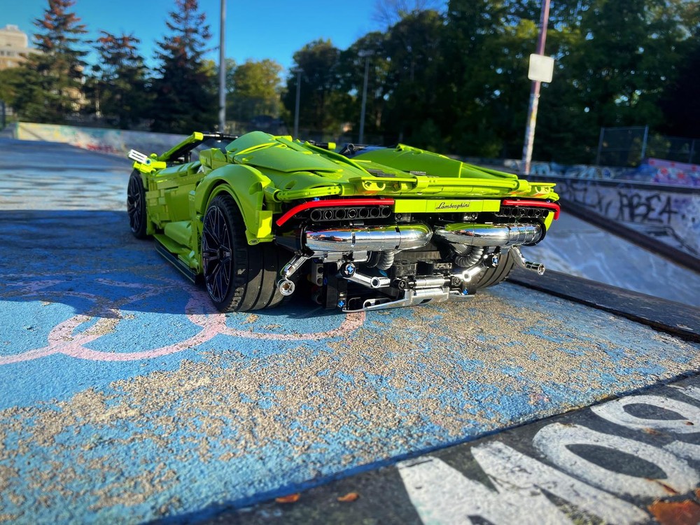 Lego Lamborghini Huracan Evo - BUMPER DELETE