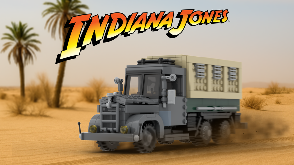 Lego Mercedes-Benz LG3000 | Indiana Jones