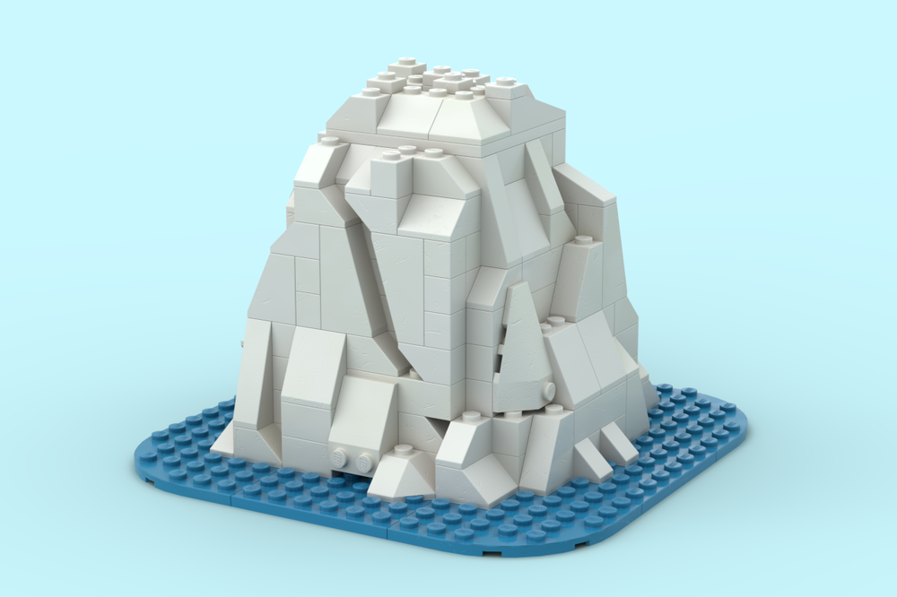 Lego iceberg