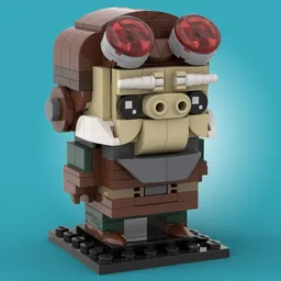 The Mandalorian - Kuiil Brickheadz